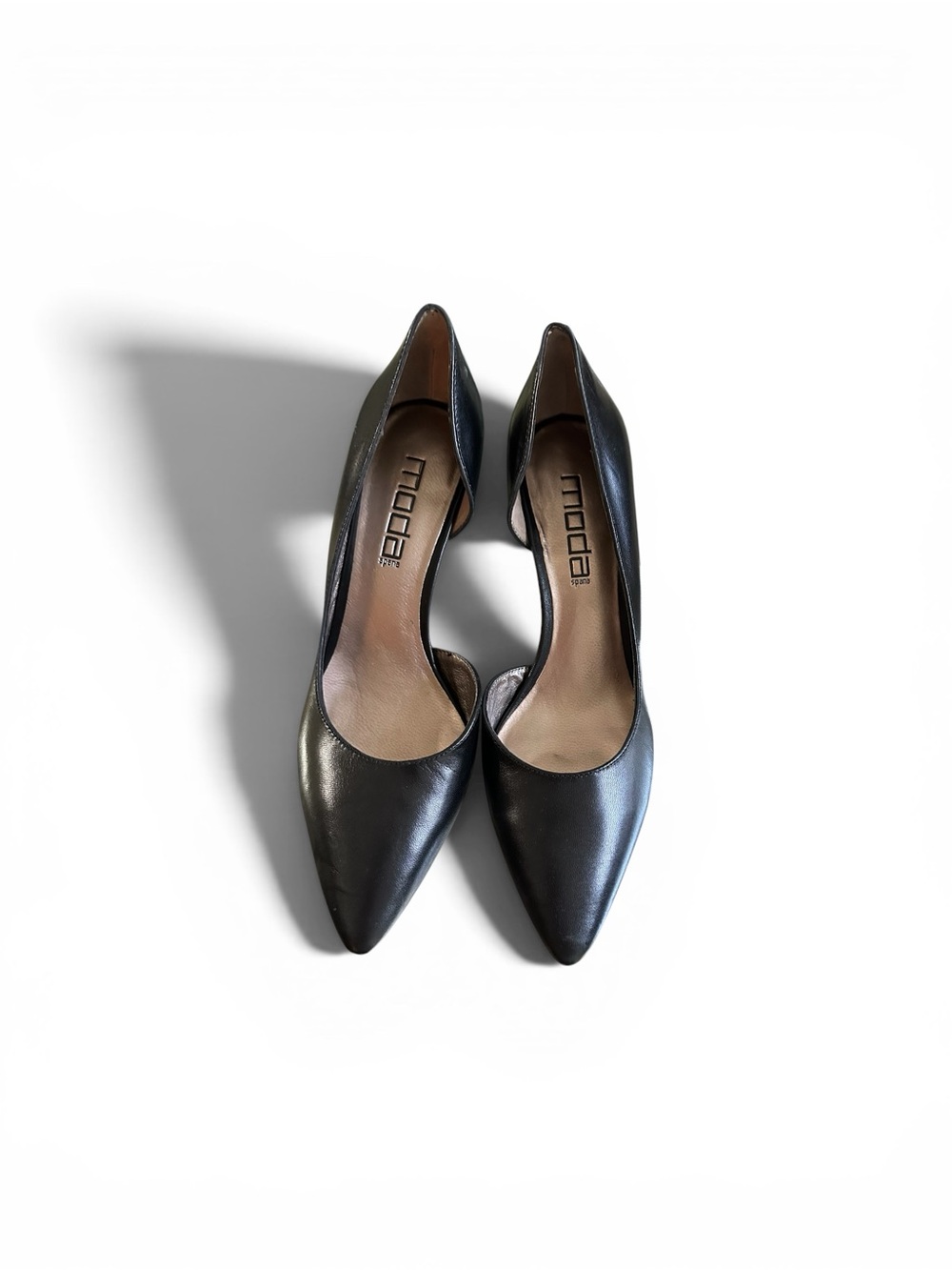 NWOB Moda Spana Women's Pointed Toe Black 3”  High Heels Size 8.5  NEW - Picture 3 of 6